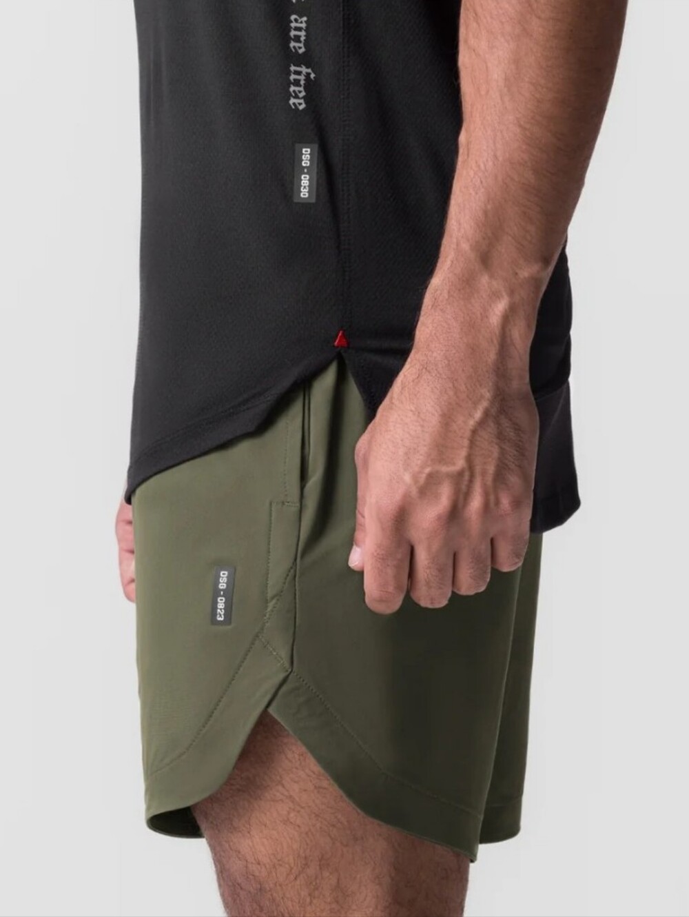ASRV Tetra-Lite® 7" Linerless Short Olive "Wings" SIZE M - Picture 5 of 12